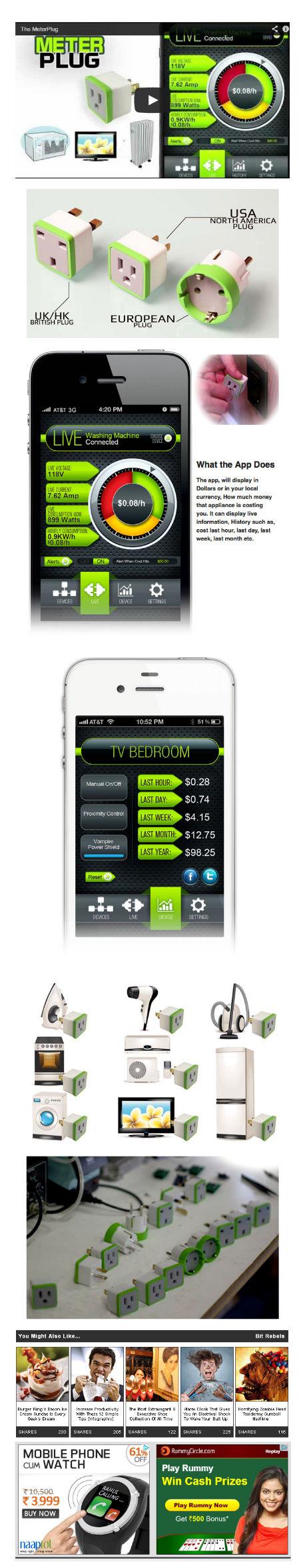 Electricity Tracking Device & iPhone App Keep Your Bills Down