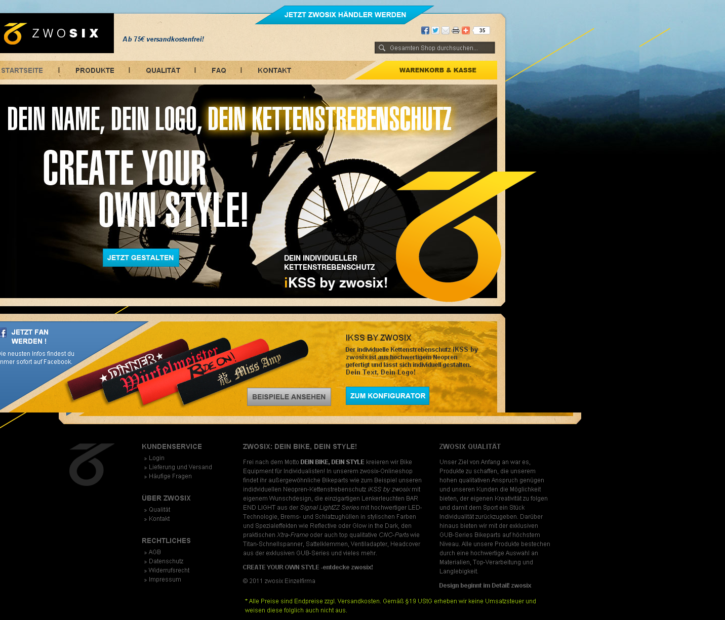 zwosix, Magento Webshop