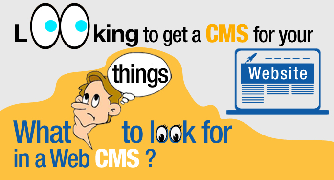 get a CMS for your Website