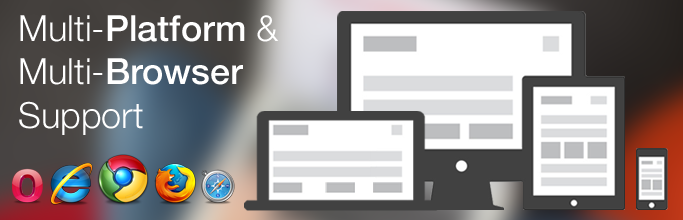 Multi-Platform & Multi-Browser Support