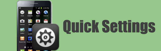 Quick Settings