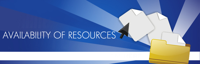 Availability of Resources