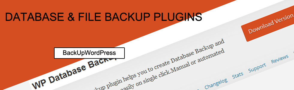 WordPress Database File Backup Plugins