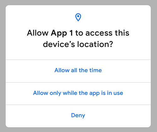 location access