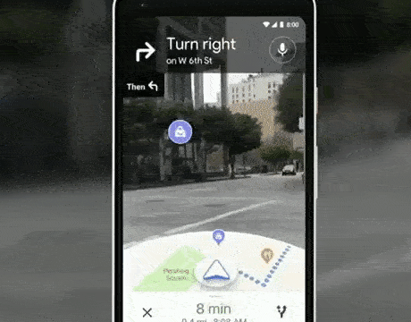 augmented reality map