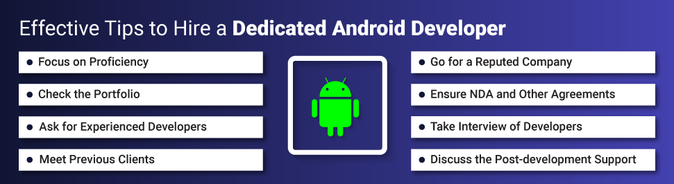 Tips to Hire a Dedicated Android Developer