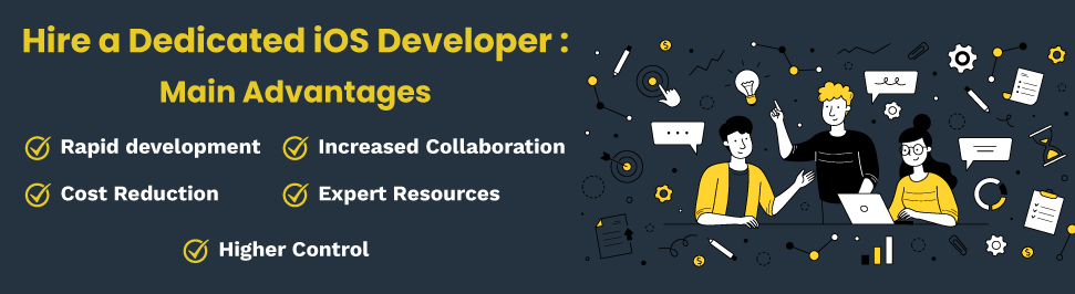 advantages of dedicated ios developers