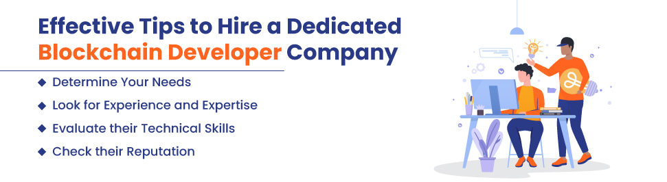 Tips to hire a dedicated blockchain developer