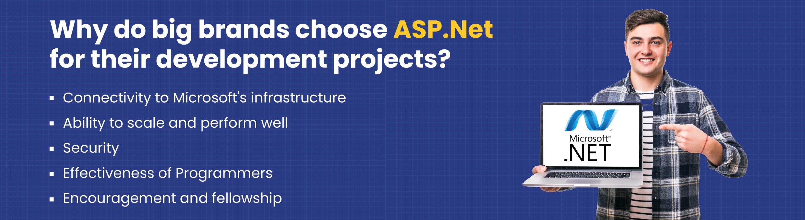 why big brands choose asp.net